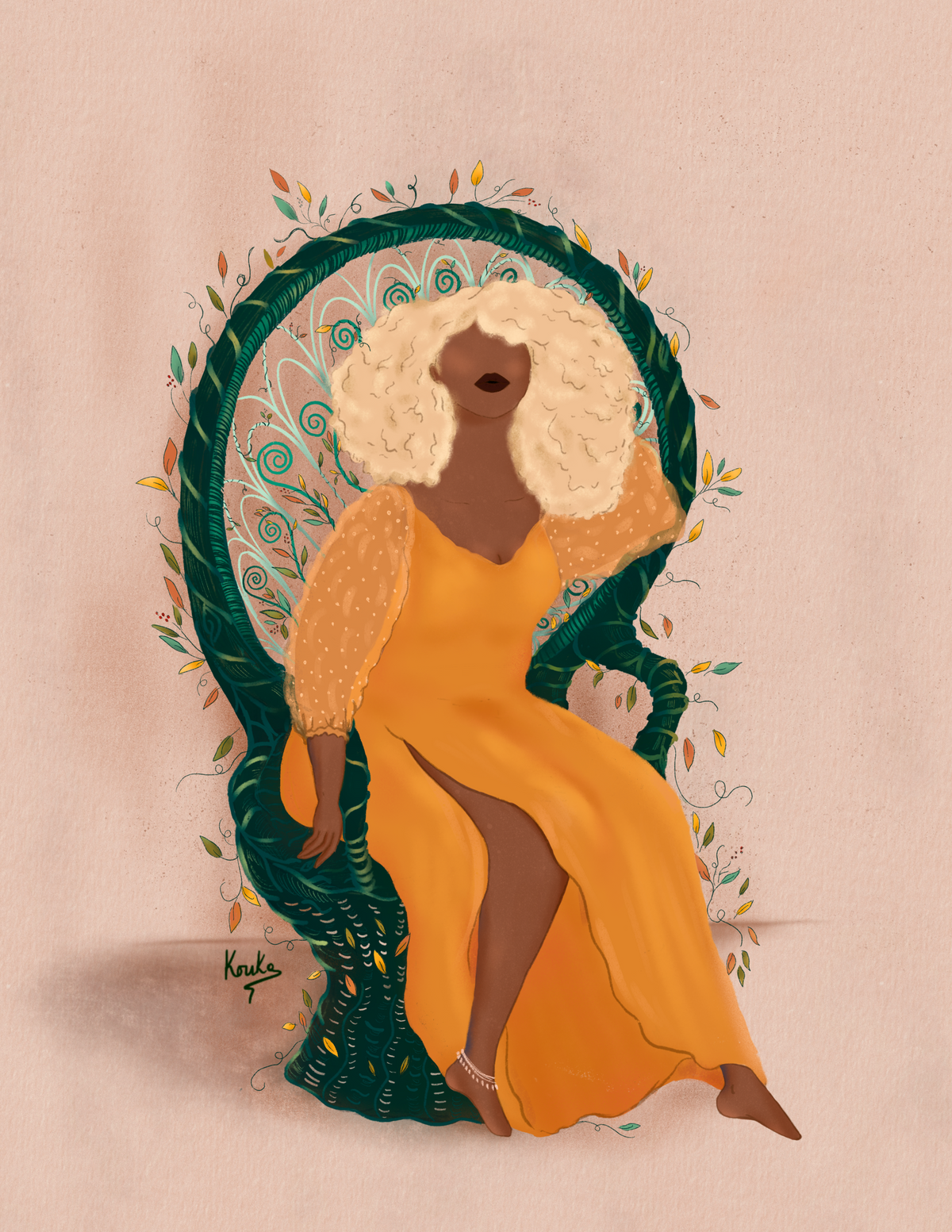 Golden, Sticker