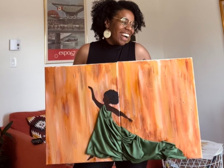 Doing art full time