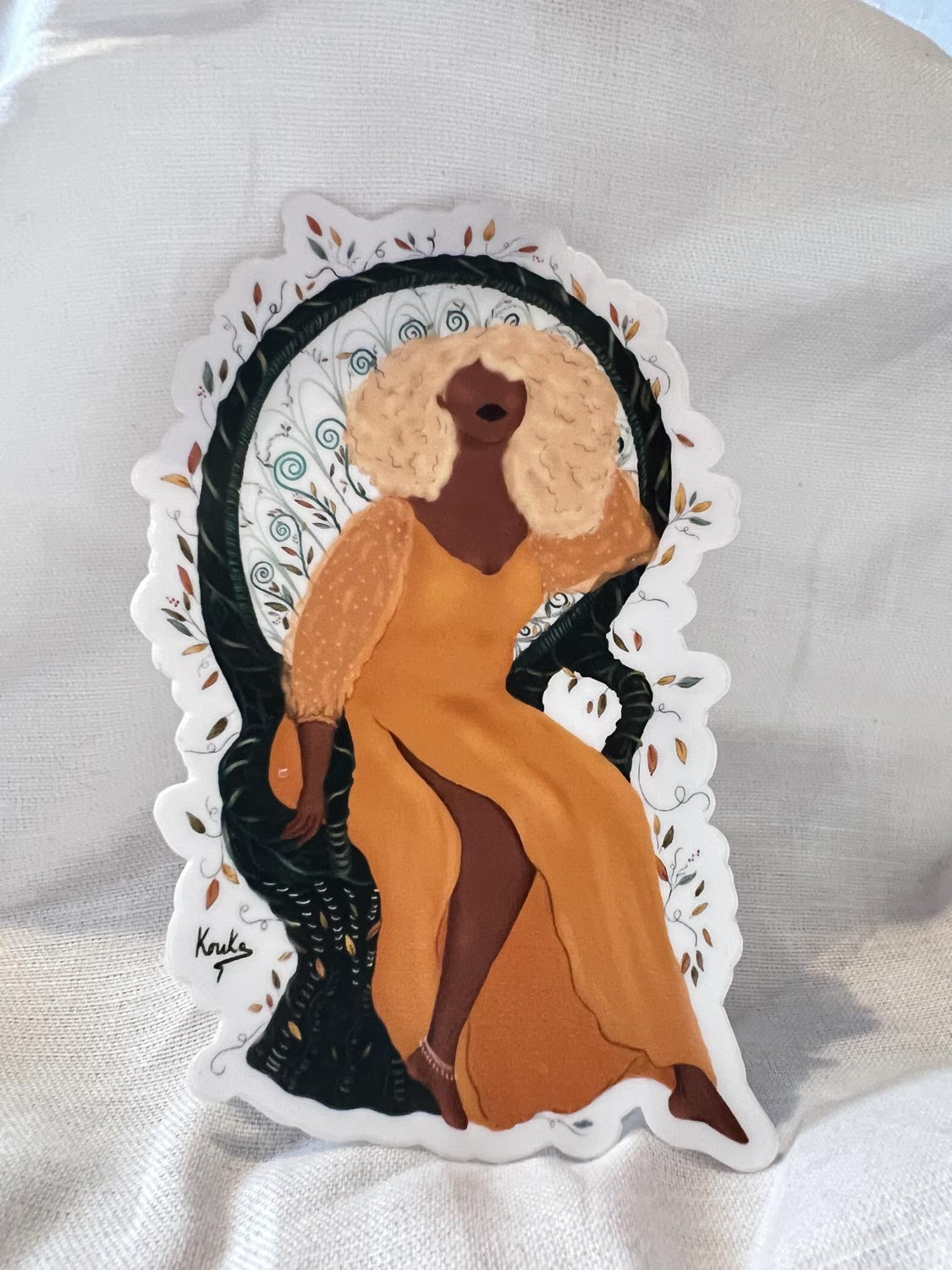 Golden, Sticker
