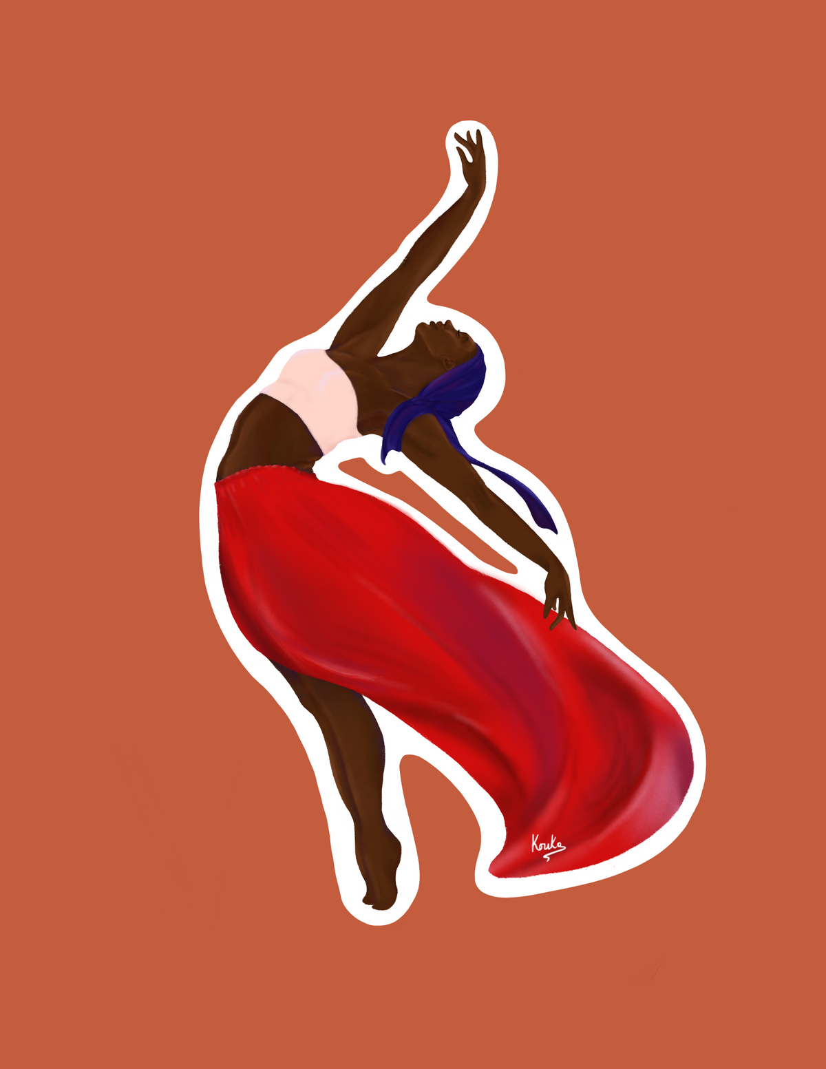 Libète, Sticker