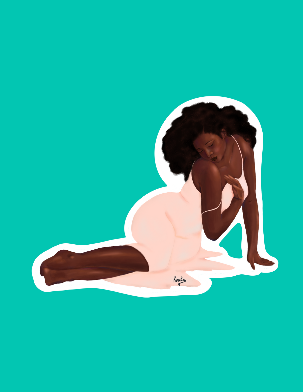 Mona, Sticker